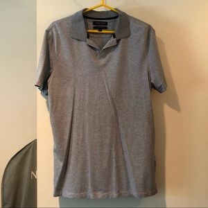 gray polo - standard fit